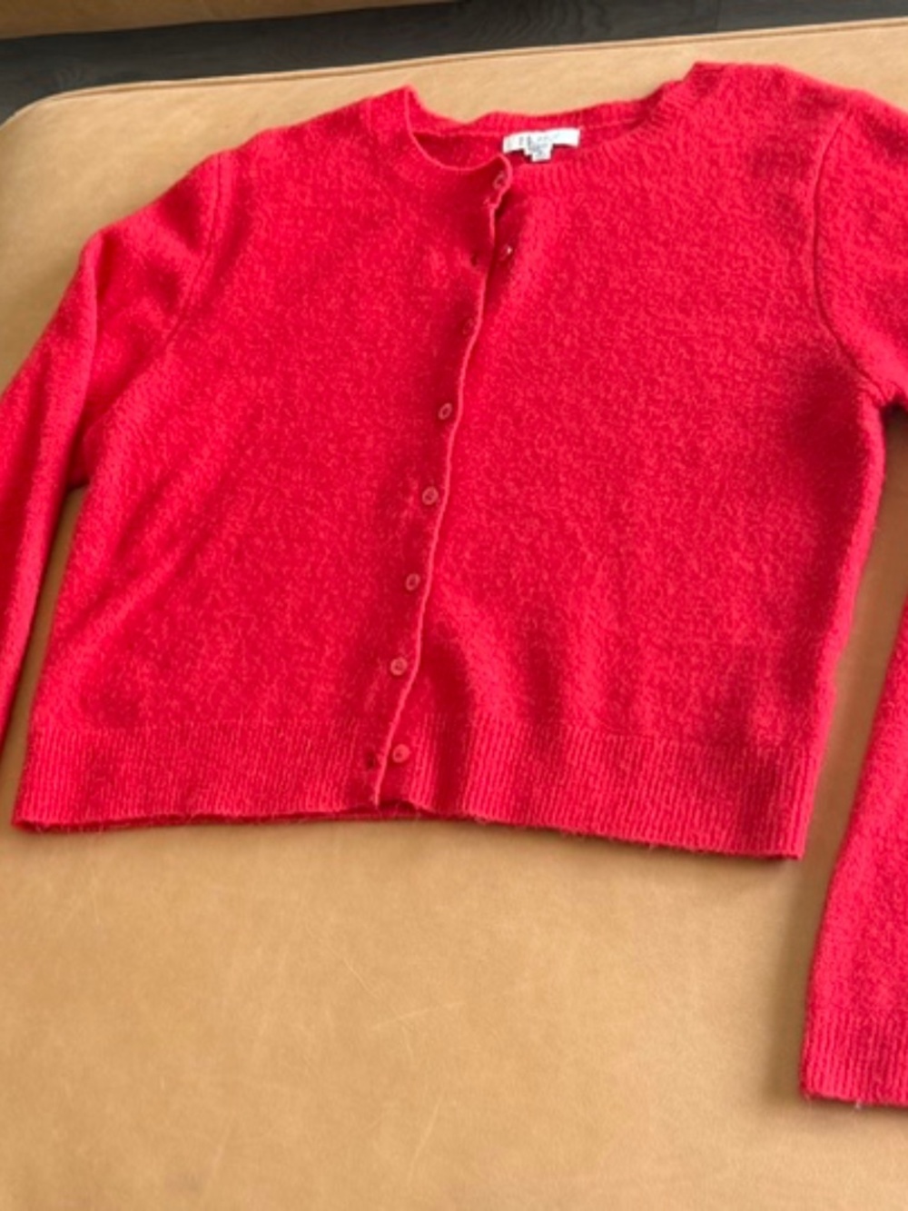 Z Supply Red acrylic blend cardigan